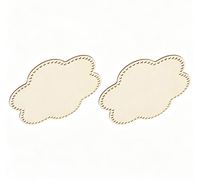 2 pièces de fonds de panier en bois pour sacs au crochet, bases en bois pour paniers au crochet pour la création artisanale DIY