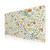 Tapis de souris de jeu ergonomique grand format, doux et confortable, antidérapant, résistant à l'usure, design personnalisable, en stock