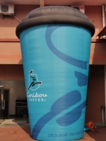 Bouteille publicitaire gonflable sur mesure pour la promotion de marques, les promotions de boissons, les salons professionnels et les festivals