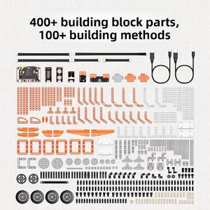 Kit de Inicio Hiwonder con Microbit V2, Bloque de Construcción Electrónico Programable Gráficamente, Robot de Ensamblaje Inteligente - Product Image 5