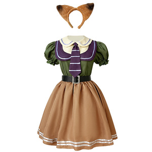 Disfraz Infantil de Nick Wilde de Zootopia, Vestido de Cosplay para Niñas, Traje de Personaje de Anime para Fiestas y Actuaciones - Product Image 5