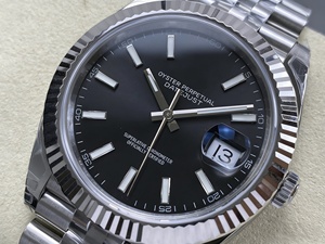 Montre mécanique de luxe de qualité supérieure, étanche, 41 mm, VS Factory V2, acier 904L, mouvement 3235, montre de plongée noire - Product Image 2