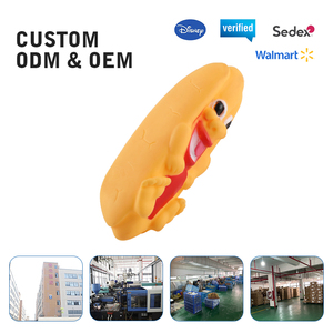 Gran Oferta personalizada, juguetes para masticar perros, juguete con sonrisa de perro caliente, masticadores agresivos, juguetes chirriantes para perros, cachorro, cuidado Dental para mascotas - Product Image 3
