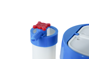 Valve de chasse double haute performance pour réservoirs de toilettes avec tube de trop-plein réglable et kit de joints d'étanchéité premium - Product Image 3