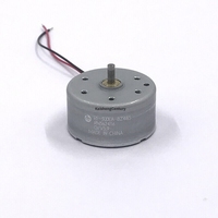 Moteur RF-300EA-8Z485 D/V5.9 DC 3V-6V 5V Micro Moteur Électrique Rond de 24mm pour Lecteur Audio CD DVD, Moteur de Broche, Modèle de Ventilateur Jouet