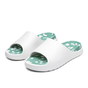 Pantuflas para Hombre y Mujer, Blancas, Antideslizantes, con Suela Gruesa, Sandalias para Exteriores, Zapatos de Inyección, Chanclas de Ocio para Adultos YB 2666 - Product Image 4