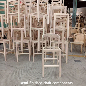 <span class=keywords><strong>Chaise</strong></span> haute de <span class=keywords><strong>bar</strong></span> moderne de luxe pour hôtels, cafés, restaurants, meubles de salle à manger en <span class=keywords><strong>bois</strong></span> rembourrés, dossiers confortables pour le café - Product Image 4