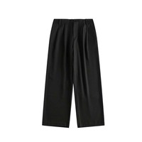 Pantalon décontracté City Fanship K98 en polyester léger et confortable, style japonais mature, coupe ample et large, taille basse