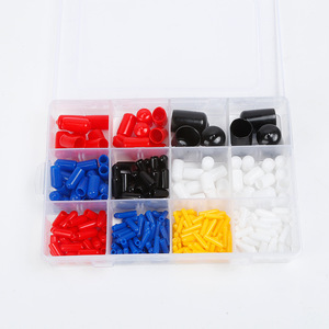 Cappuccio Protettivo Antipolvere <span class=keywords><strong>in</strong></span> Plastica PVC, Tappo Protettivo <span class=keywords><strong>in</strong></span> <span class=keywords><strong>Gomma</strong></span> per Viti e Bulloni - Product Image 3