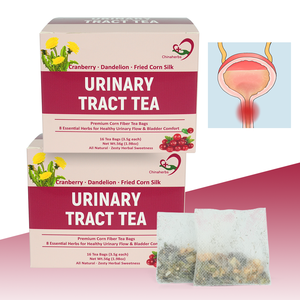 Chinaherbs - Té de Arándano para el Tracto Urinario, Nuevo Producto al por Mayor, Sabor a Rosa, Té para los Riñones, Apoya el Equilibrio y el Control Urinario Saludable - Product Image 1