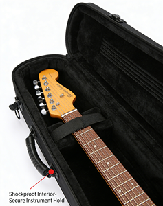 Großhandel Maßgefertigte Gitarrentasche mit Logo, Wasserdichte Gepolsterte Gitarrenhülle mit Schultergurten, 600D Oxford-Stoff Gitarrenrucksack - Product Image 5