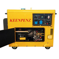 Générateur diesel silencieux personnalisé 5kw 5kva à prix de gros bon marché à vendre