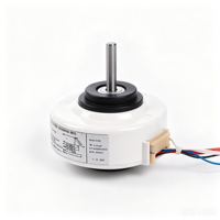 Moteur de soufflerie asynchrone pour climatiseur, mini-split intérieur, faible bruit, roulement à billes, monophasé, 15W 18W, ventilateur 220V-240V