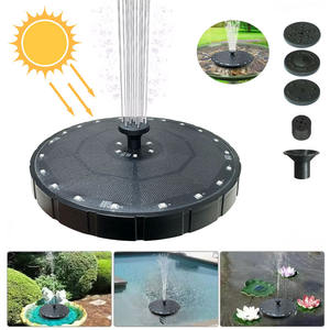 Nouvelle fontaine solaire pour oiseau fontaine solaire de jardin - Product Image 5