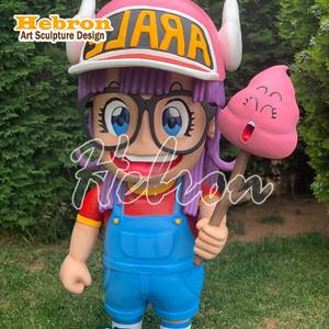 Figura de Anime Japonés Grande en Venta, Figura de Arale de Anime, Escultura de Resina, Estatua de Anime Femenina - Product Image 2