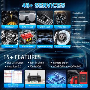 ราคาเครื่องมือสแกนวินิจฉัยรถยนต์ Autel MS909 S2 ระดับมืออาชีพ พร้อม AI Live Data รองรับระบบ OE ทุกระบบ obd2 สำหรับรถยนต์ทุกประเภท - Product Image 4