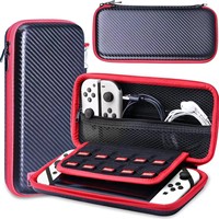 Étui de protection portable, léger, durable, étanche, en EVA, tendance, couleur personnalisable, avec fermeture éclair pour Switch OLED – Offre Spéciale