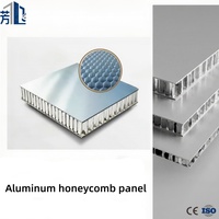Panneau alvéolaire en aluminium moderne, résistant à l'eau et au feu, pour système de bardage de façade de bâtiment, remplissage de spandrel de mur-rideau, haute performance