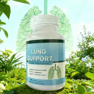 Fórmula de Hierbas Potentes para el Apoyo Pulmonar, 60 Cápsulas, Ayuda Natural para la Salud Respiratoria en Adultos, Fórmula de Hierbas Potentes para el Apoyo Pulmonar, Antioxidante 10 - Product Image 3