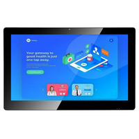 15.6 21.5 23.8 27 32 Inci PC Panel All-in-One Industri Android 12 RK3588, Monitor Layar Sentuh Kapasitif untuk Pemasangan di Dinding, Mini PC