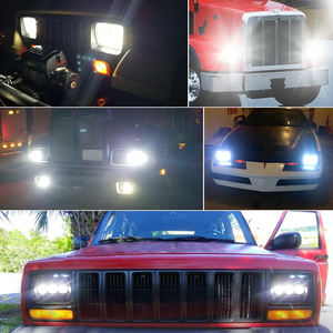 Phare LED DRL carré blanc 7 pouces 7x6 H4 IP68 6500K 45W pour Jeeps - Product Image 6