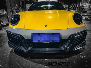 Fibre de carbone <span class=keywords><strong>s</strong></span>èche 2019 à <span class=keywords><strong>2022</strong></span> <span class=keywords><strong>Porsche</strong></span> <span class=keywords><strong>911</strong></span> 992.1 Carrera & <span class=keywords><strong>Targa</strong></span> & <span class=keywords><strong>Turbo</strong></span> <span class=keywords><strong>S</strong></span> TA Style Pare-chocs avant pour <span class=keywords><strong>911</strong></span> 992.1 Pare-chocs avant - Product Image 2