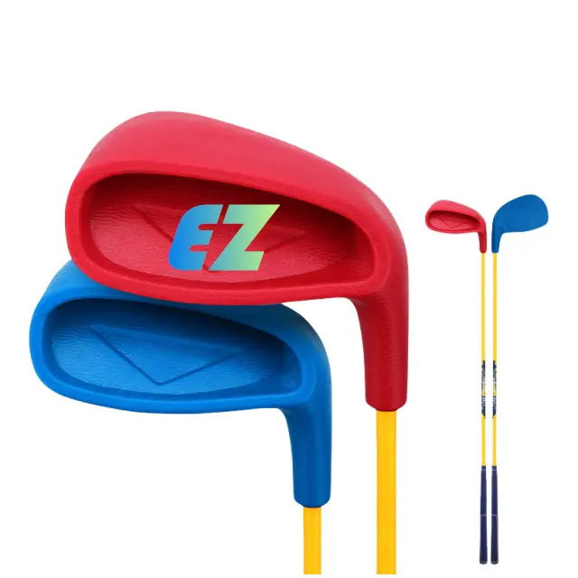 Palos de golf para niños de alta calidad, Club de práctica para principiantes de hierro, superficie de golpe de plástico de gran tamaño para niños, actividad deportiva de Golf