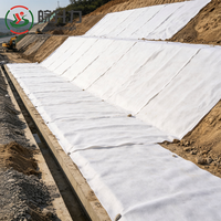 Géotextile Spunbond à Haute Résistance aux UV WSL pour la Séparation des Sous-terres Routières et la Construction de Filtrations de Séparation