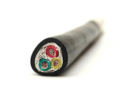 Kabel Daya Fleksibel VVR 0.6/1kV Tembaga Murni Isolasi PVC 2/3/4/5 Inti 1.5-35mm² Pengkabelan Peralatan Industri Bersertifikasi CE