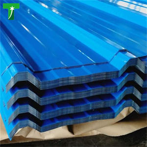 Tuiles de toiture en aluminium galvanisé de 0,4 mm, tuiles de toiture ondulées, machine de fabrication de tôles de toiture, feuille de toiture en fibre - Product Image 5