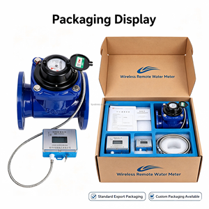 <span class=keywords><strong>D</strong></span>ébitmètre mécanique à turbine Langqiao à montage <span class=keywords><strong>sur</strong></span> bride pour <span class=keywords><strong>eau</strong></span> froide DN15 M-Bus R80, grand diamètre, haute précision, avec couvercle en cuivre, IP65 - Product Image 6