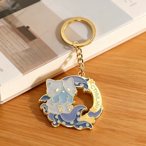 Llavero Personalizado con Diseño de Gato, en Aleación de Zinc con Esmalte Duro, Ideal para Regalos Pequeños, Souvenirs y Productos Promocionales - Product Image 4