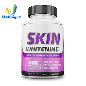 Capsule Sbiancanti per la Pelle 36600mg 60 Capsule Aiutano a Contrastare i Radicali Liberi e Proteggono <span class=keywords><strong>il</strong></span> Corpo - Product Image 1