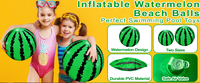 Ballons Pastèque à Rayures Vertes, Décoration de Fête à Motif Fruité, Ballons en Latex de 12 Pouces pour Anniversaire d'Été, Mariage, Lot en Gros
