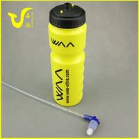 Échantillon gratuit - Bouteille d'eau sportive en plastique sans BPA de 610 ml, compressible, pour le cyclisme, les sports de plein air et le camping, pour le vélo et la course à pied
