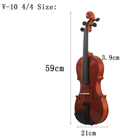 Violon en bois massif artisanal de qualité professionnelle, vente en gros directe d'usine, pour performance solo, orchestre, débutant