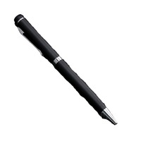 Ensemble de bureau portable en métal personnalisable : porte-cartes de visite, stylo signature et porte-clés – Ensemble raffiné et pratique en trois pièces pour