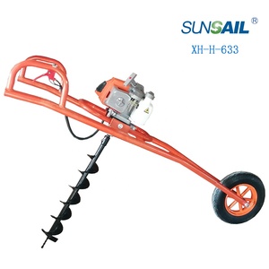 196cc <span class=keywords><strong>tarière</strong></span> de terre électrique/<span class=keywords><strong>manuelle</strong></span> <span class=keywords><strong>300mm</strong></span>/<span class=keywords><strong>tarière</strong></span> de terre - Product Image 5