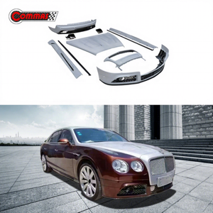 ชุดแต่งตัวถังรถยนต์ Bentley Flying Spur รุ่น MSY สไตล์คาร์บอนไฟเบอร์ครึ่งคัน ประกอบด้วยกันชนหน้า สเกิร์ตข้าง กระจังหน้า ฝากระโปรง กันชนหลัง - Product Image 1