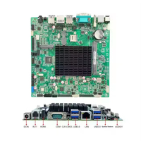 Placa Base Mini ITX Industrial Intel Gemini Lake J4125 DDR4 8GB con 4 Puertos COM, LAN Gigabit, MSATA, 12V DC, Precio de Fábrica