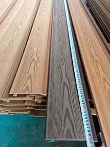 First Generation High Quality Outdoor Waterproof WPC Wall Panel 148*21 Wood-plastic Composite 2D Wood Grain <strong>Wallboard</strong>