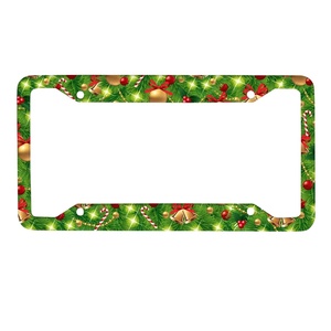 Nhà Máy Trực Tiếp Cung Cấp Hộp Quà Tặng Thiết Lập Xe Giấy Phép Tấm Khung Tự Động Số Khung Nhôm Kim Loại Giấy Phép Tấm Khung - Product Image 1