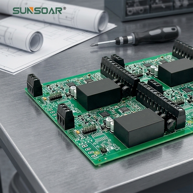HDI Multilayer Heavy Copper PCB Board Buried Via Impedance Control PCBA for Industrial Servo and Computing