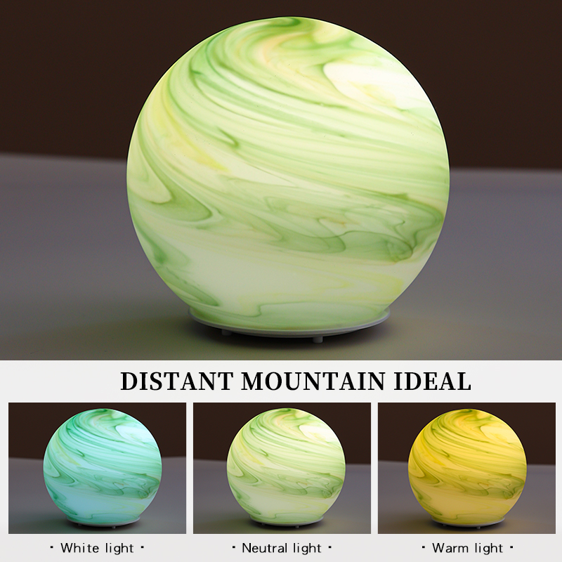 The ideal of distant mountains . Green 16cm