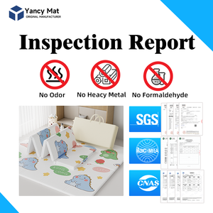 Alfombra de gateo para bebés, gruesa, para uso doméstico, plegable, <span class=keywords><strong>no</strong></span> tóxica, sin olor, ecológica, alfombra de juego para niños - Product Image 5