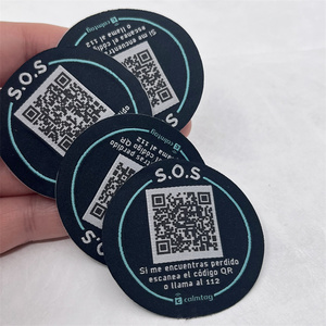 Etiqueta NFC termoadhesiva con logotipo personalizado en tela, etiqueta NFC prensada en caliente para ropa - Product Image 5