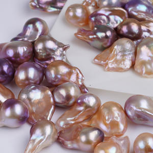 Zhuji Vente en gros de granulés de Dabaoluo de 13 à 18 mm, perles d'eau douce naturelles, perles en vrac pour accessoires faits main, offre spéciale - Product Image 4