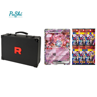 Nouvelle Boîte de Collection TCG Pokémon Team Rocket's Glory Attache Case Set Booster Pack – Jeu de Cartes Anime – Vente en Gros