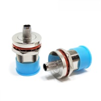 Connecteur RF étanche N femelle à montage sur panneau, à sertir, avec écrou et joint pour câble coaxial RG58 LMR195 LMR200