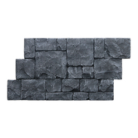 Fournisseur en gros ODM de panneaux muraux 3D imperméables, faciles à installer, résistants à la décoloration, 1500*750*60mm, design emboîtable, roche artificielle pour la construction